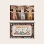 Maileg Triplets Baby Mice in Matchbox