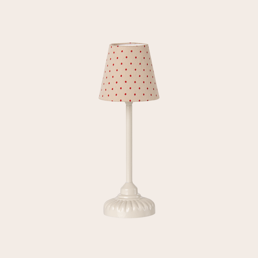 Maileg Vintage Floor Lamp, Mouse | Sand
