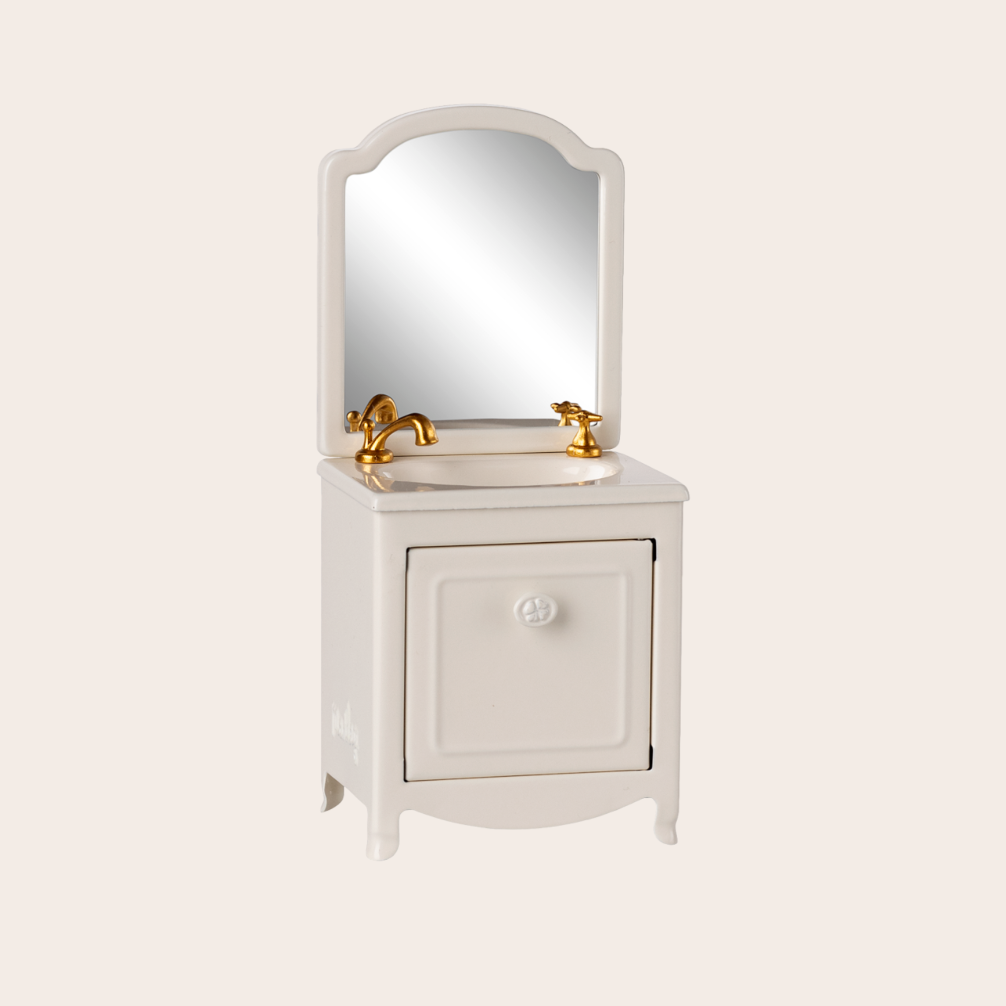 Maileg Sink Dresser, Mouse | Off White