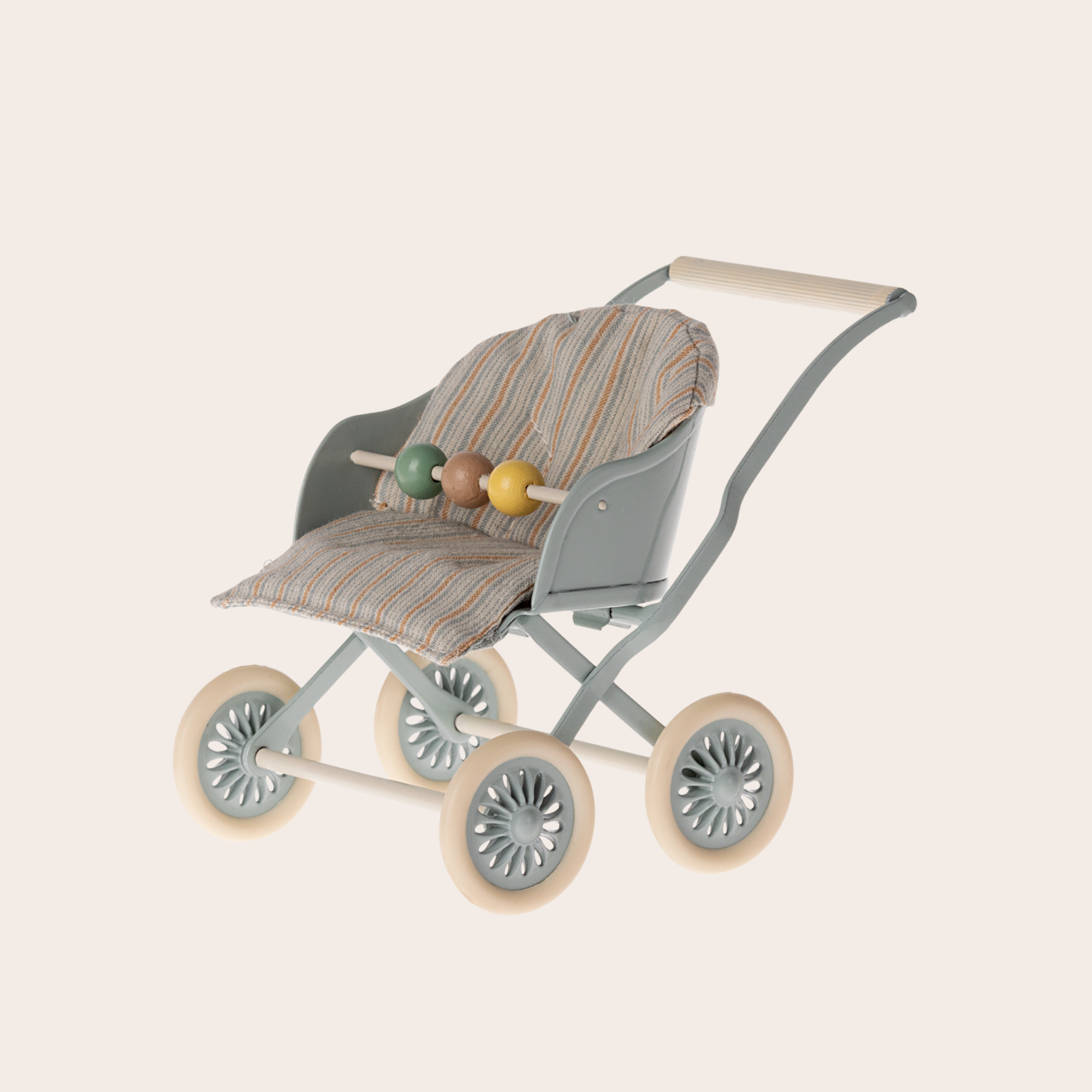 Maileg Stroller for Baby Mouse | Blue
