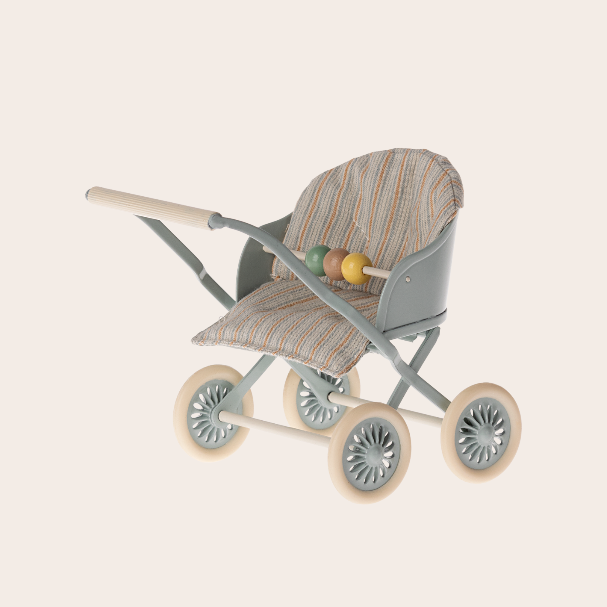 Maileg Stroller for Baby Mouse | Blue