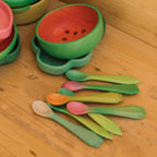Oli&Carol Wooden Spoon Set Carrot & Radish
