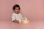 Little Dutch Wooden Birthday Cake Pink