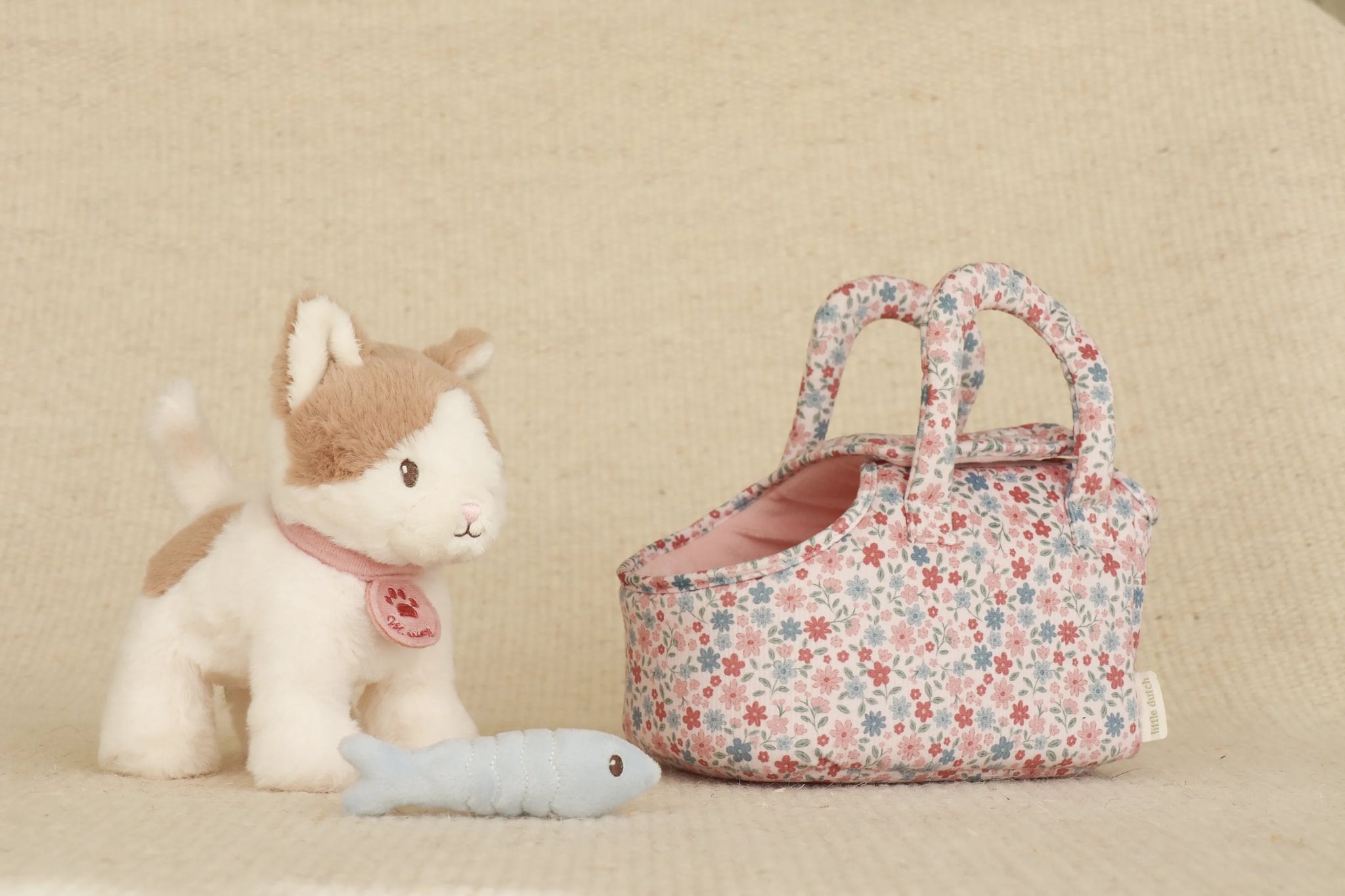 Little Dutch Plush Cat in Bag - Marley
