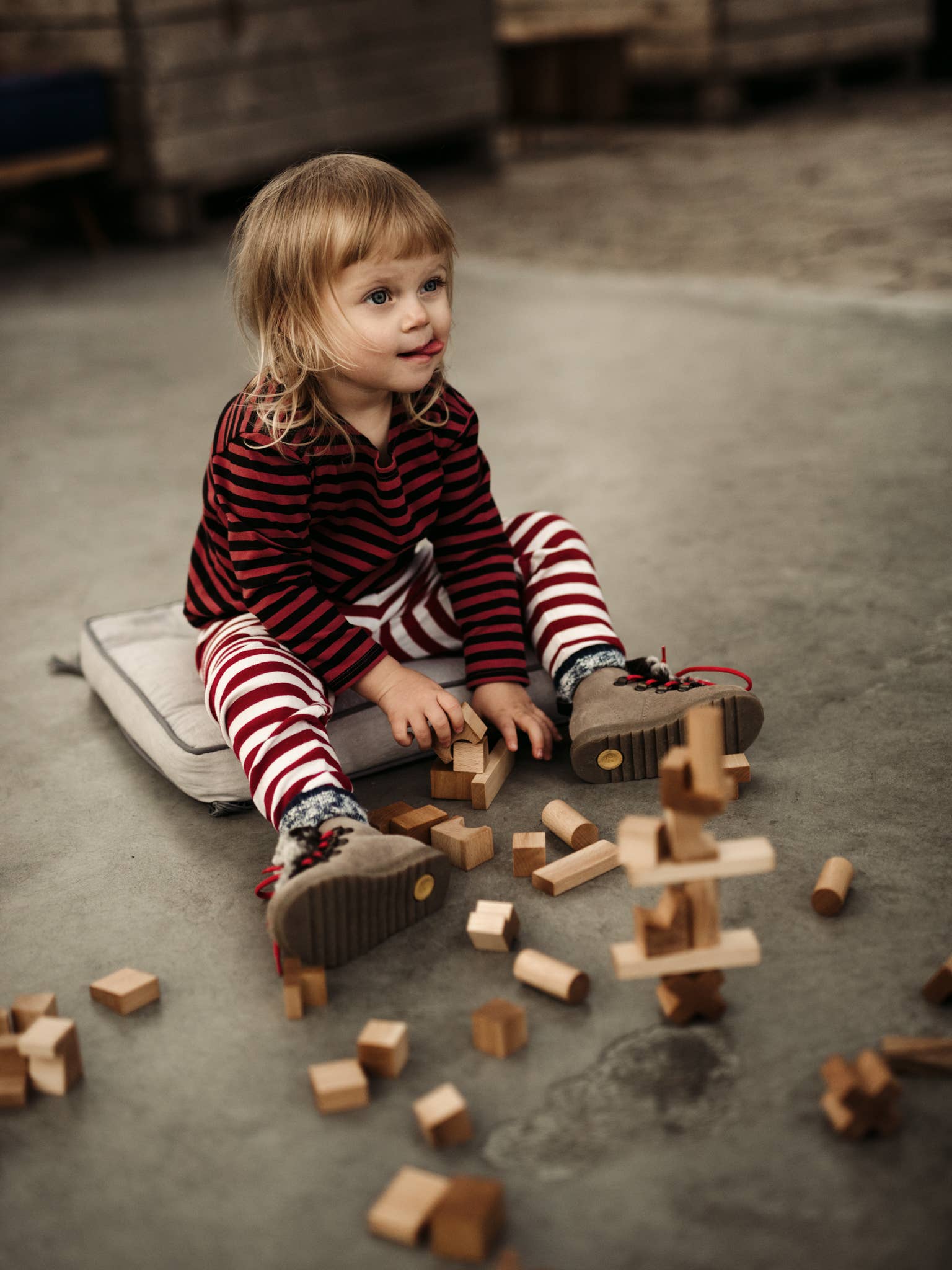 Wooden Story Natural Stacking Tower