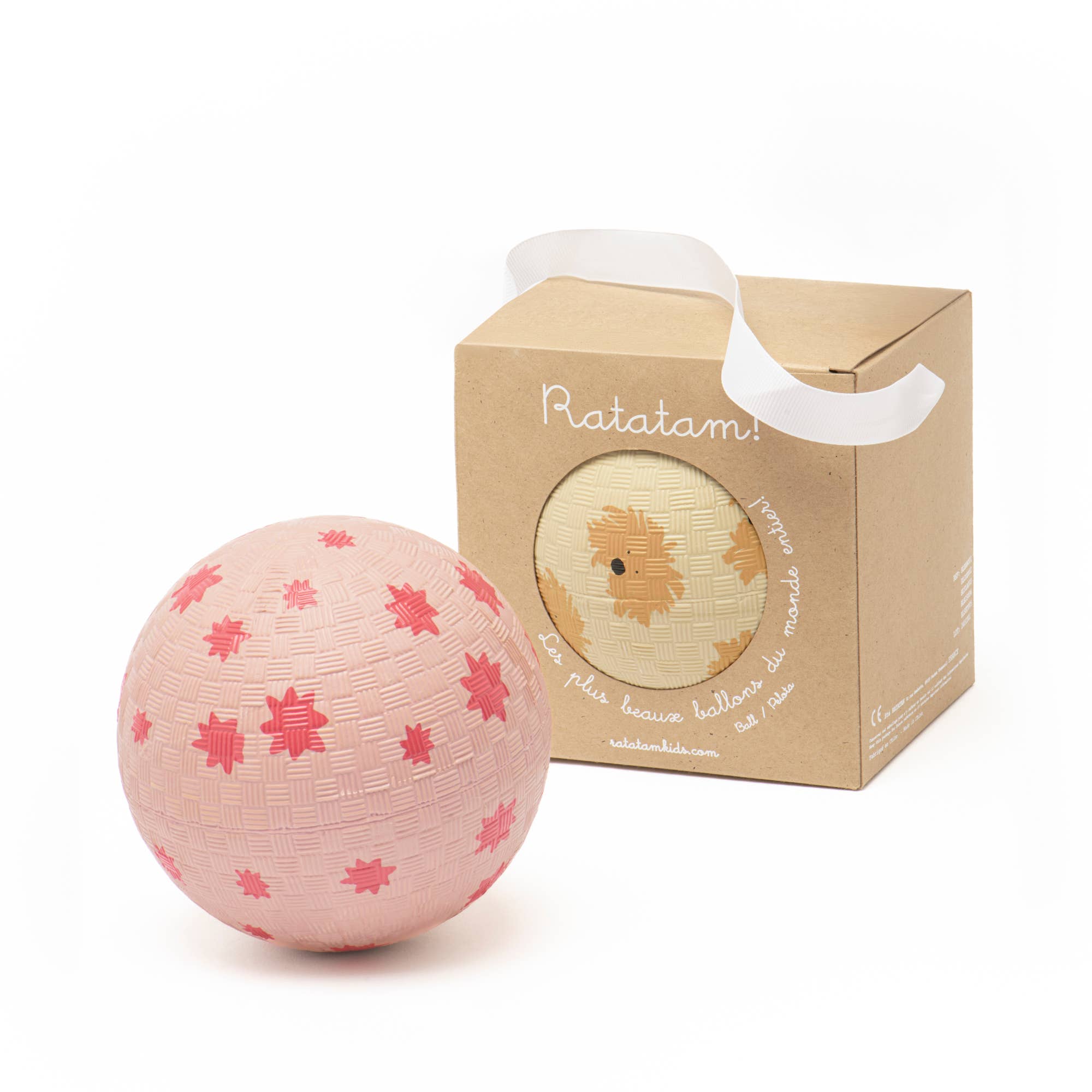 Ratatam! Doggy Mr Moustache Play Ball 12cm