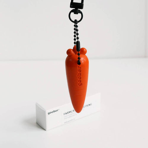 Goober Farm Crayon Key Ring Carrot