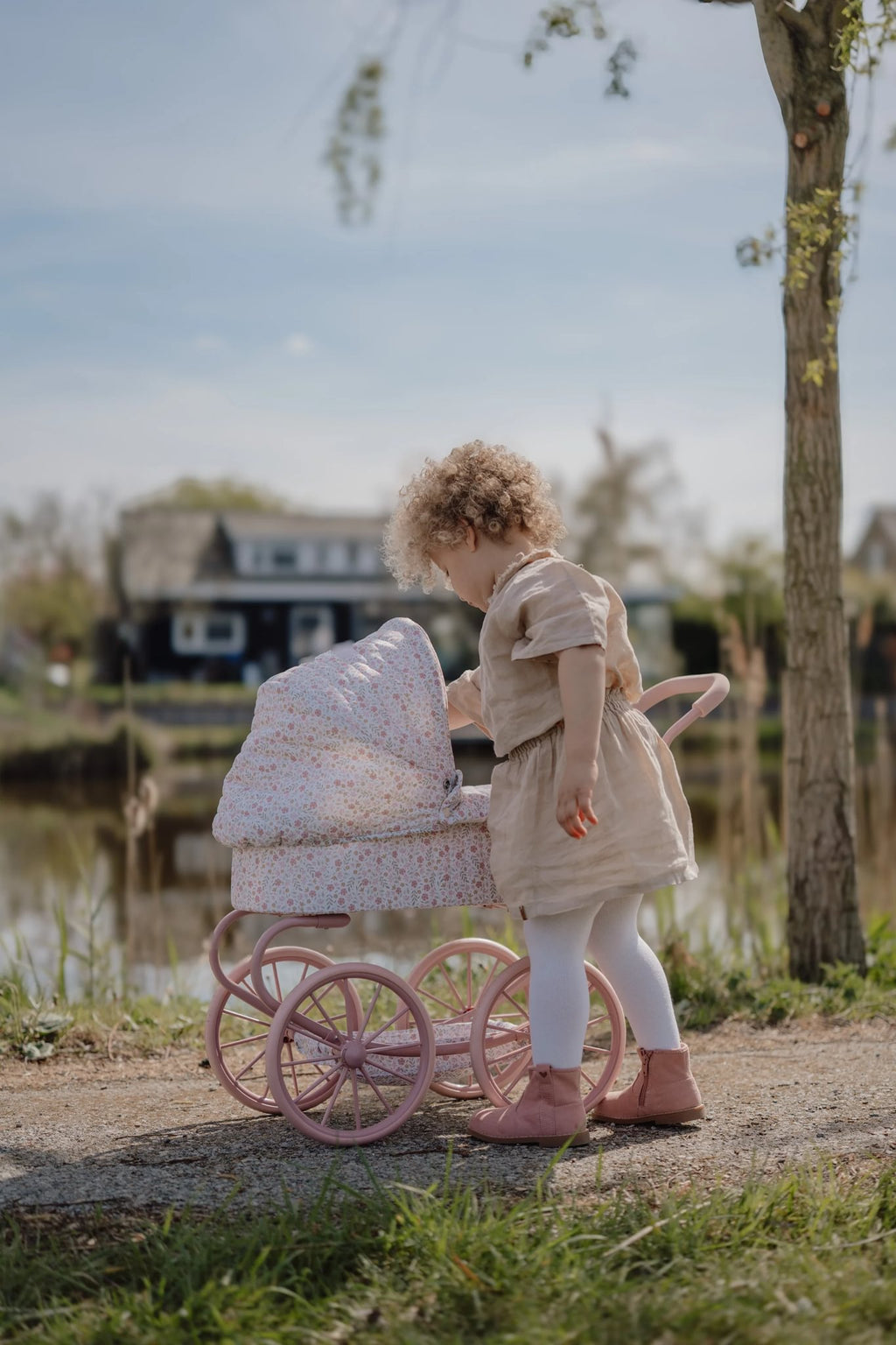Little Dutch Metal Doll Pram