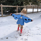 Jack Be Nimble Spotted Blue Butterfly Wings Costume