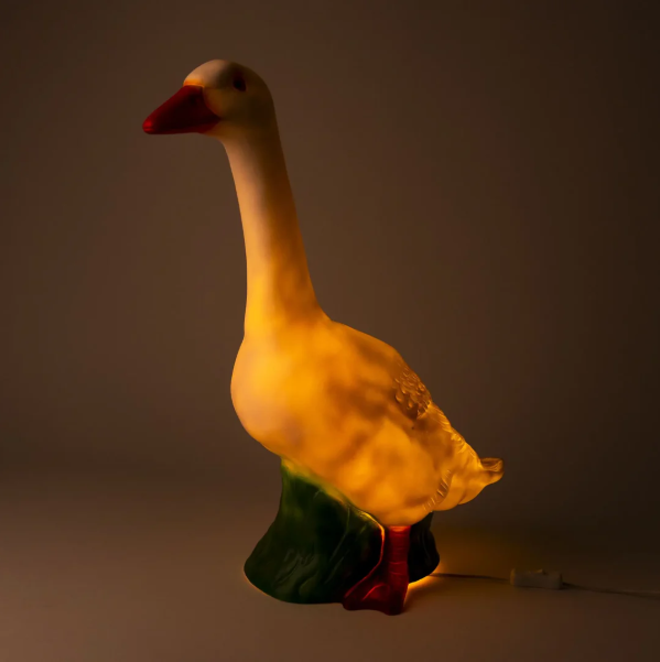 Heico Large Goose Lamp