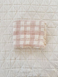 New Grain French Plaid Quilt Petal | 76 × 102 cm