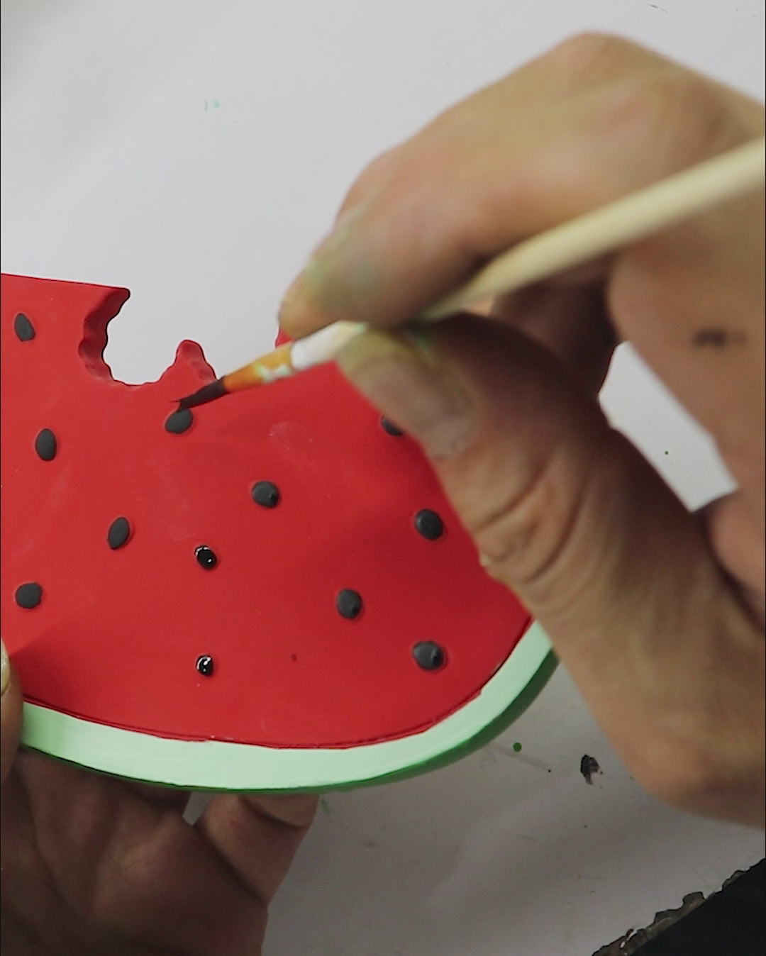 Oli&Carol Wally the Watermelon Natural Baby Teether